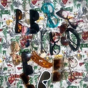 Multiples Women's Sunglasses Collection - Black, Brown, Blue, Gold